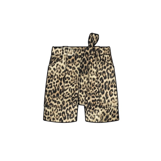 Studio Anneloes lindy leopard shorts 13961 9997 multi color - Image 1
