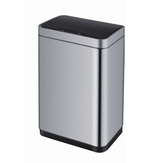 4cookz ® iowa matt stainless sensor prullenbak 50 liter mat rvs - Image 2