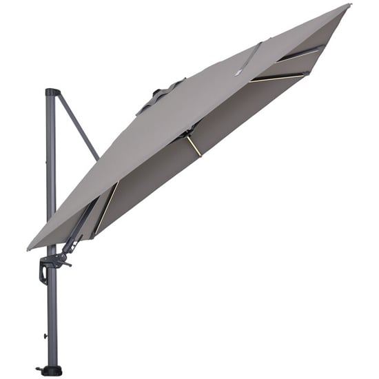Garden Impressions Hawaii lumen parasolset 300x300 led licht doek - Image 6
