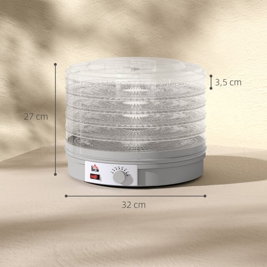 4goodz 5-laags voedseldehydrator, 245w droogoven met instelbare - Image 3