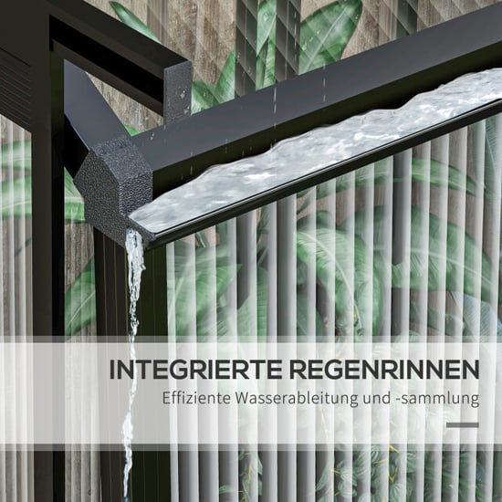 4goodz Tuinkas aluminium met polycarbonaat 192x192x203 cm - - Image 2