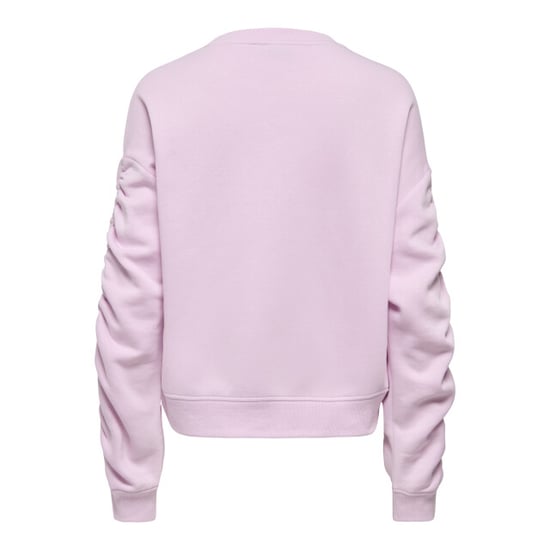 Only Onlsweat l/s ruched crew swt - Image 3