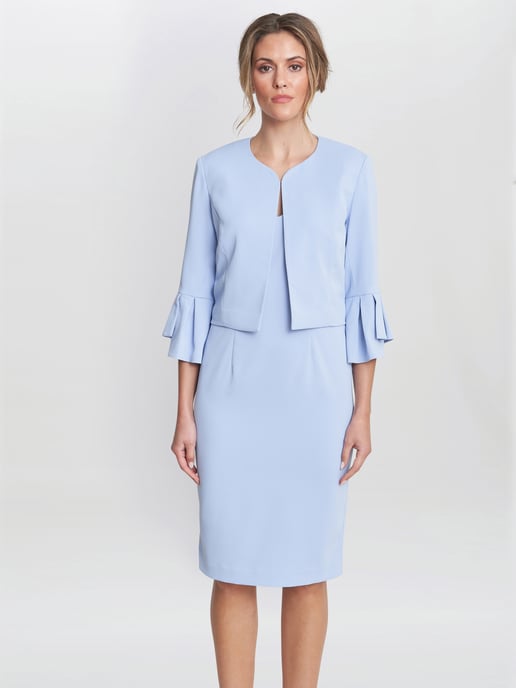 Melissa Crepe Dress And Jacket - Image 1
