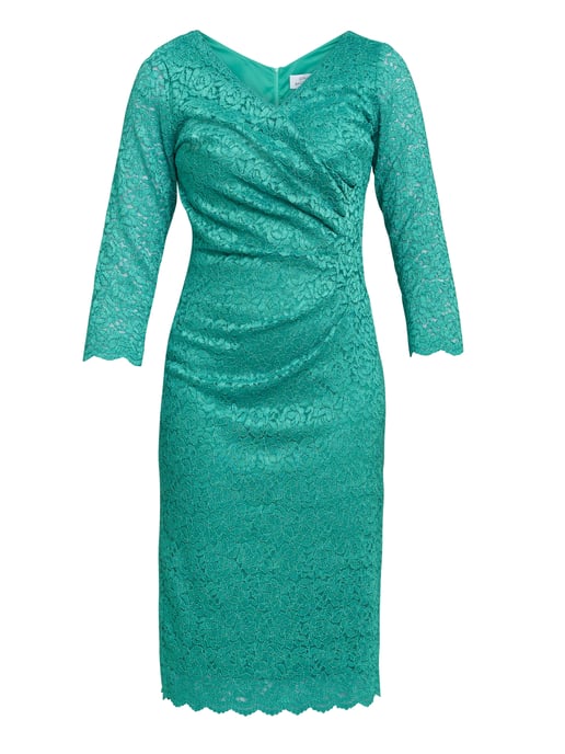 Melody Lace Wrap Dress - Image 4