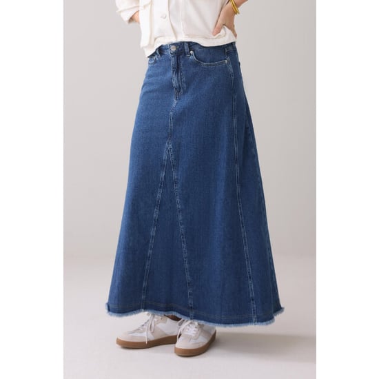 Summum 6s1330-5145 flared denim skirt dry cotton - Image 4