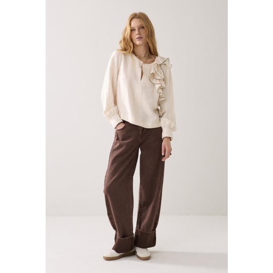 Summum 2s3424-12372 top long sleeves modal linen b - Image 2