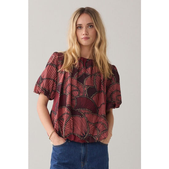 Summum 2s3453-12377 top balloon sleeves all over p - Image 5