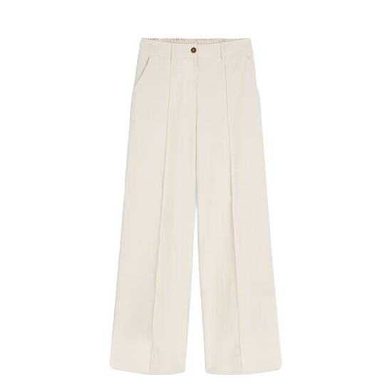 Summum 4s2938-12365 trousers wide leg cotton blend - Image 1