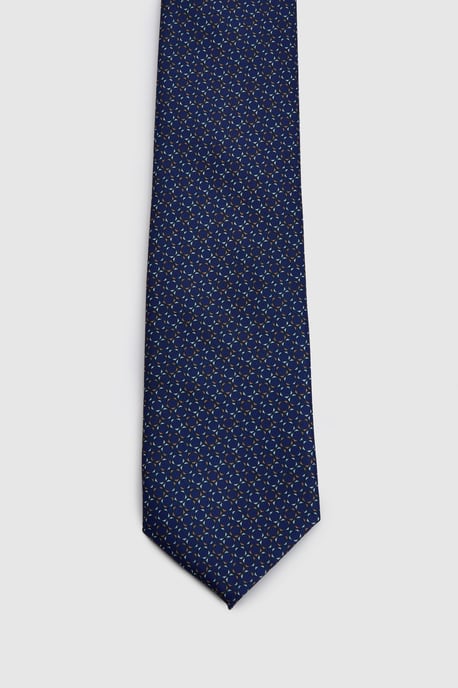 Navy Retro Geo Tie - Image 2