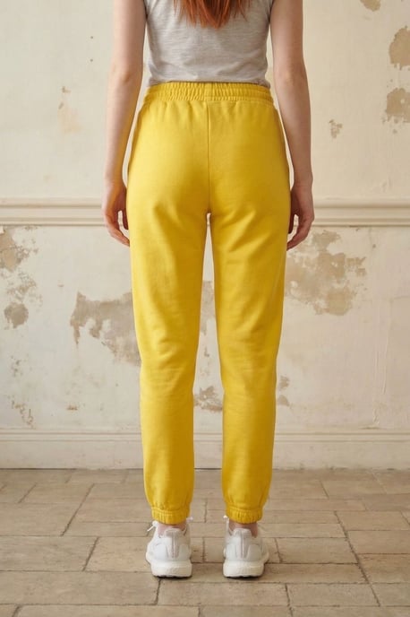Mid-Waist Geprinte Katoen Lycra Joggingbroeken - Image 3
