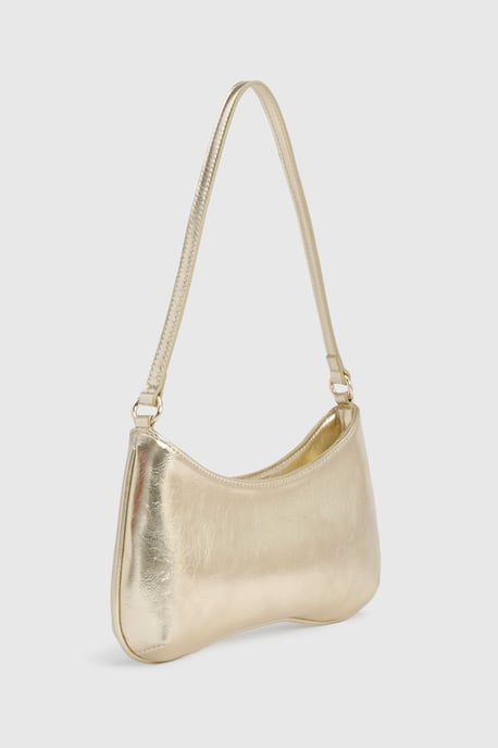 Metallic Basic Shoulder Bag - Image 3