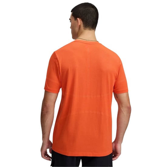 Under Armour Heren Vanish Elite Naadloos T-shirt (Vuurrood) - Image 3