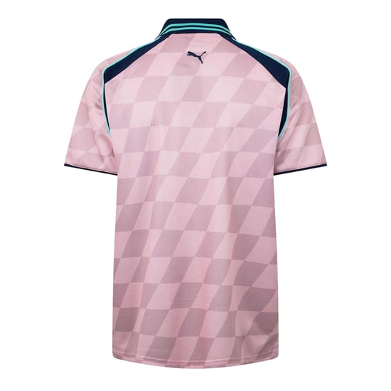 Puma Performance T-shirt met dambord voor heren (Mauve) - Image 2