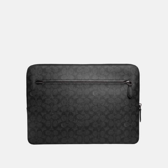 Zip Around Laptop Case In Signature Canvas - Image 1