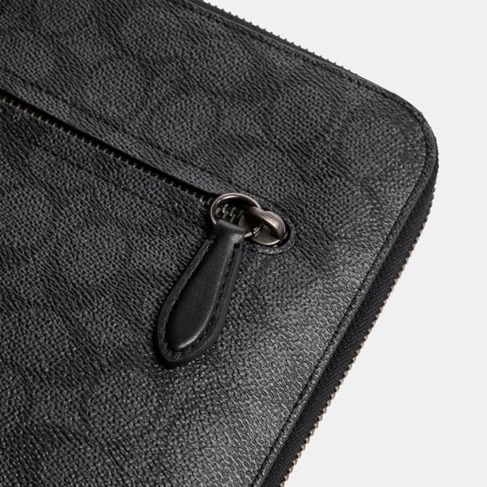 Zip Around Laptop Case In Signature Canvas - Image 4