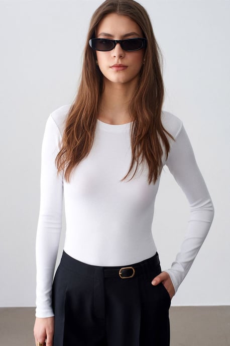 Slim Fit Crewneck Jersey Bodypak - Image 3