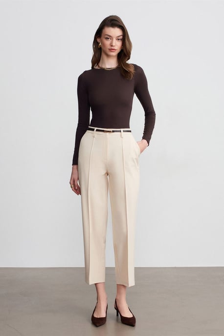 Slim Fit Bootcut Lange Mouwen Top - Image 4