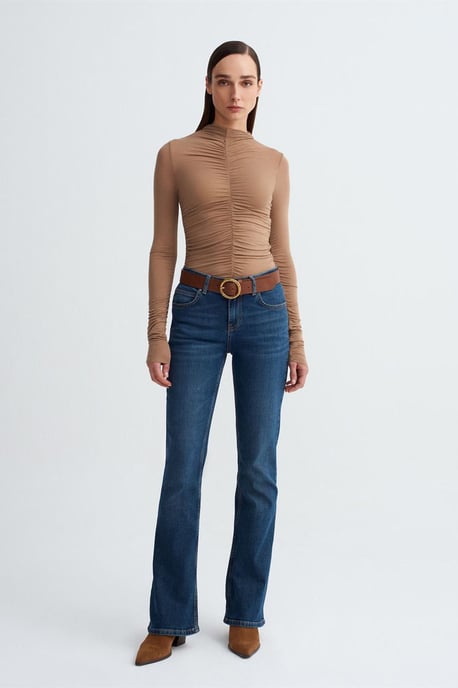 Slim Fit Langarm Jerseystroop - Image 4