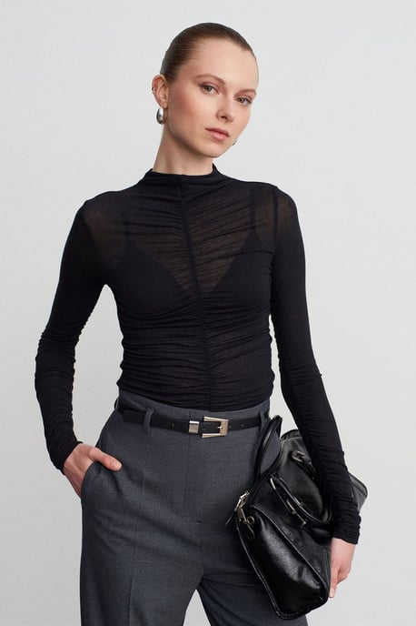 Slim Fit Langarm Jerseystroop - Image 4