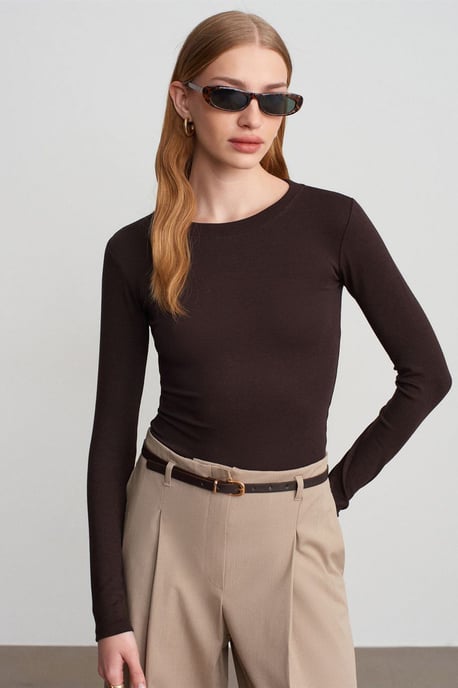 Slim Fit Crew Neck Jersey Romper - Image 3