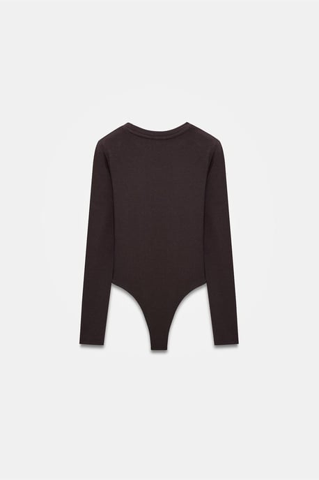 Slim Fit Crew Neck Jersey Romper - Image 6