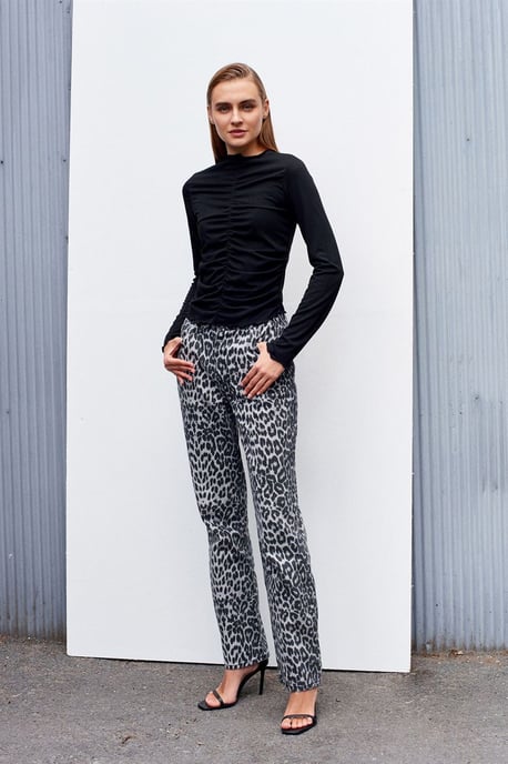 Slim Fit Langarm Jerseystroop - Image 5