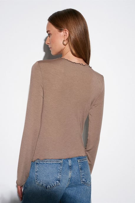 Slim Fit Langarm Jerseystroop - Image 2