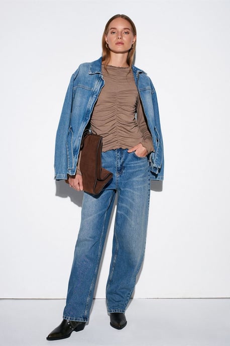 Slim Fit Langarm Jerseystroop - Image 5