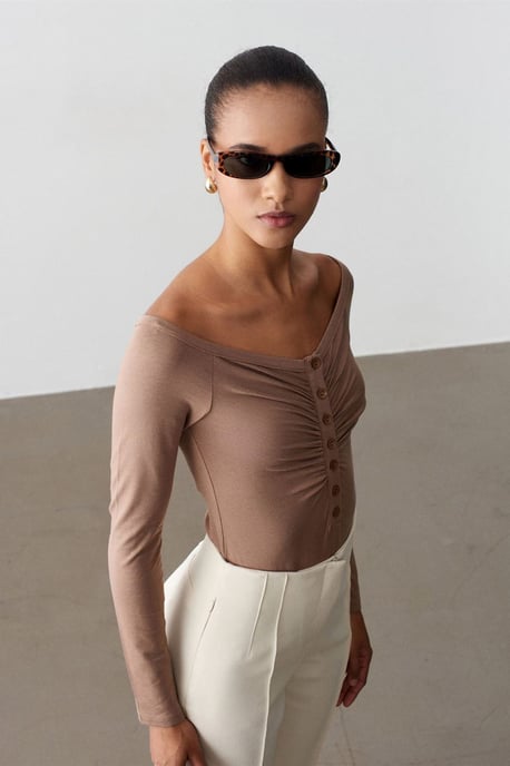 Slim-fit Bootuit Top - Image 3