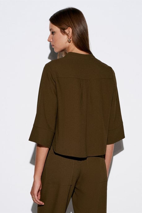 Dames Polyester Crepe Blouse - Image 2