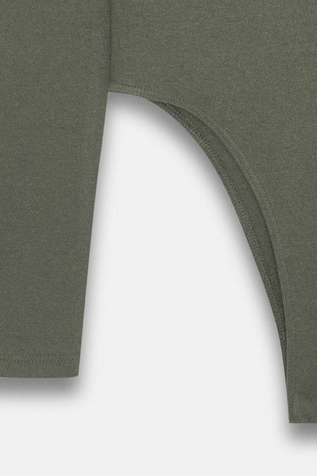 Slim Fit Crew Neck Jersey Romper - Image 6