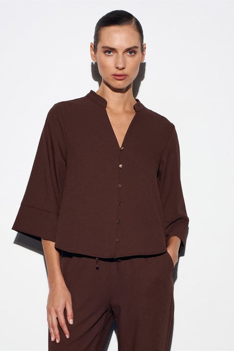 Dames Polyester Crepe Blouse - Image 3
