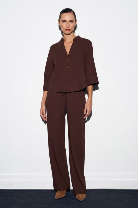 Dames Polyester Crepe Blouse - Image 5