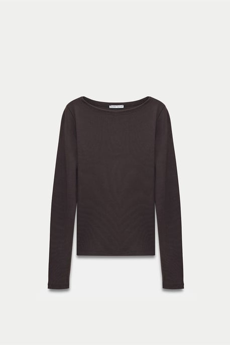 Dames Slim-fit Bootnek Langsleeve Blouse - Image 5