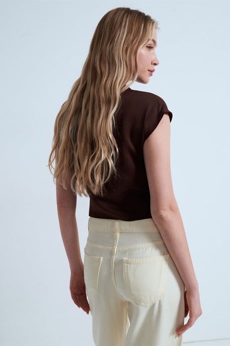 Skuren Tencel Poplin Blus - Image 2