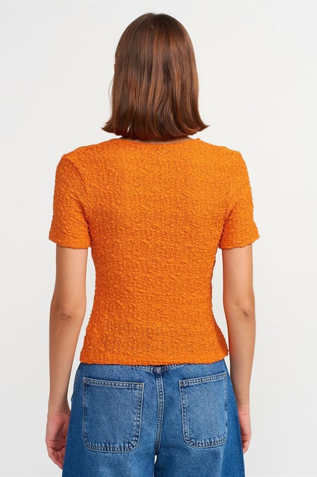 Getailleerde Kanten Blouse met Strik Voorzijde - Image 2