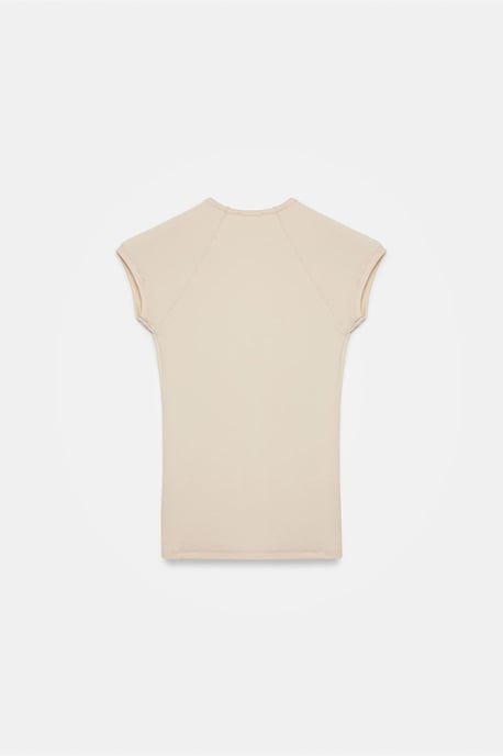 Slim Fit Crop Jersey Top - Image 5