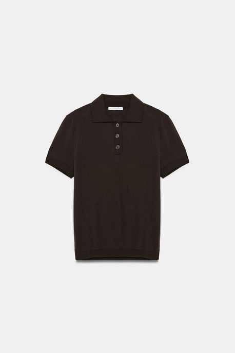 Dames Polo Kraag Knopen Blouse - Image 5
