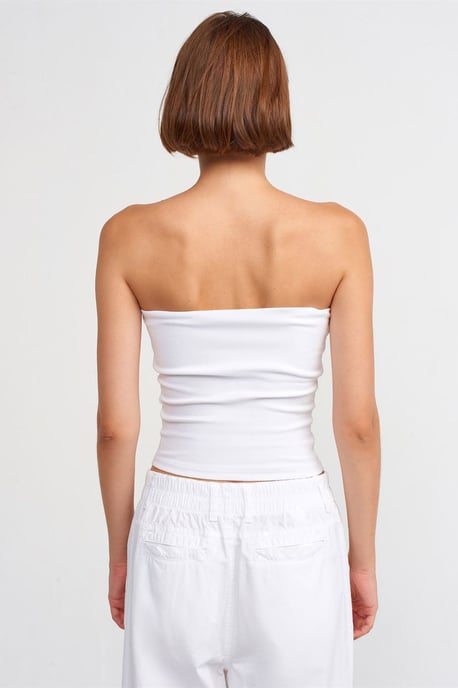 Mönstrad Offshoulder Crop Top - Image 2