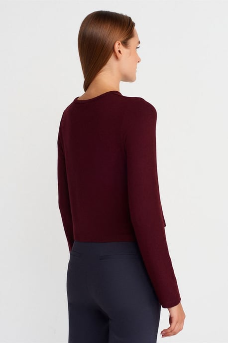 Ribbed Button-Front Cardigan - Image 2