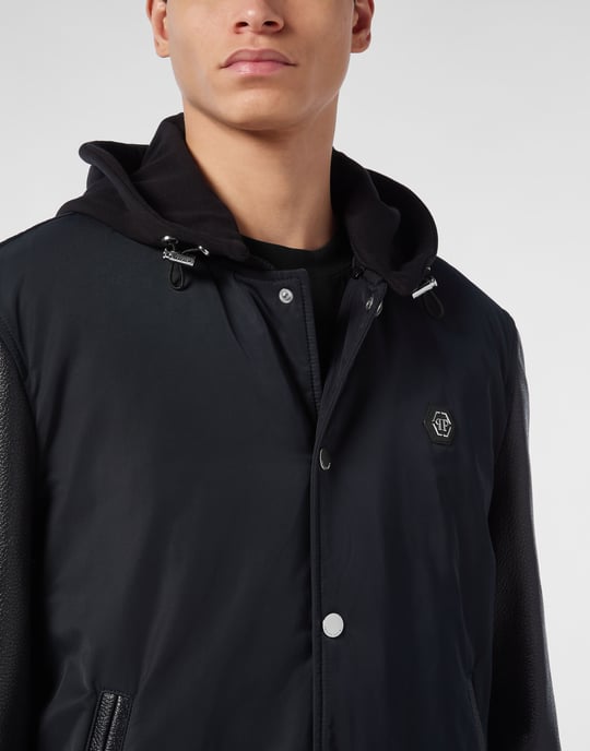 Leather Bomber &Amp - Image 4