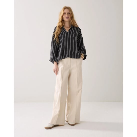 Summum 2s3420-12389 985 top chenille stripe blackivory - Image 2