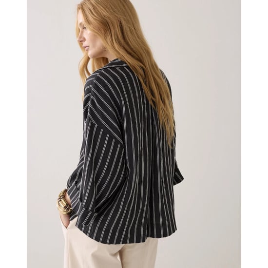 Summum 2s3420-12389 985 top chenille stripe blackivory - Image 5
