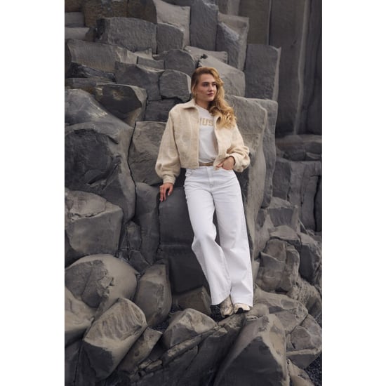 Nukus Nkf09051 17 abby pants denim embroidery off white - Image 1