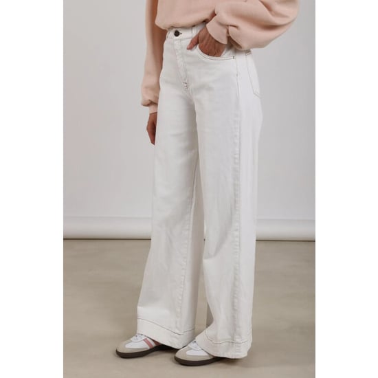 Nukus Nkf09051 17 abby pants denim embroidery off white - Image 4