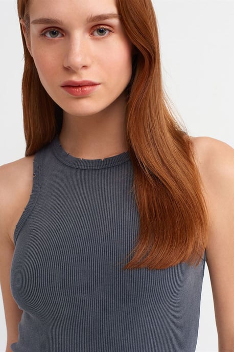 Geribbelde Bodycon Maxi-jurk - Image 3