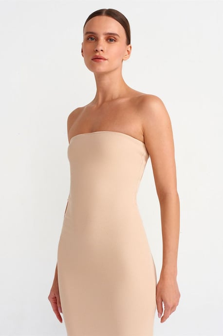 Strapless Bodycon Midi-Jurk - Image 4