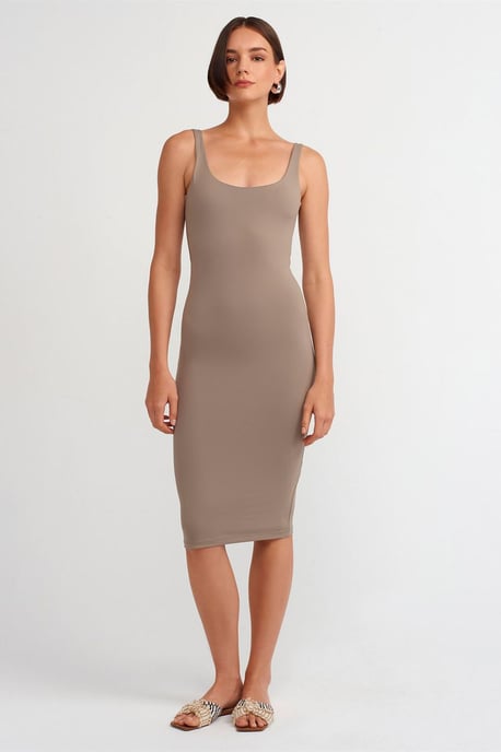 Mouwloze Bodycon Midi-jurk - Image 2