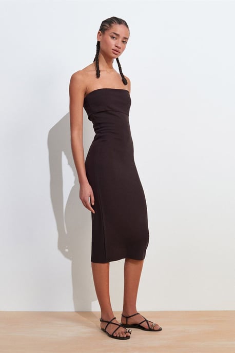 Strapless Bodycon Midi-jurk - Image 3