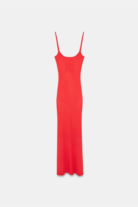 Ribbad Bodycon Maxiklänning - Image 6